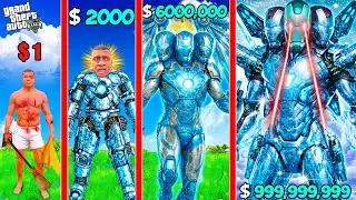 $1 ICE IRONMAN to $1,000,000,000 ICE IRONMAN in GTA 5