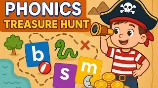 Phonics Treasure Hunt || Phonics games for kids
