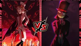 Lucifer Morningstar Vs Black Hat (Hazbin Hotel Vs Villainous) Fanmade Death Battle Trailer