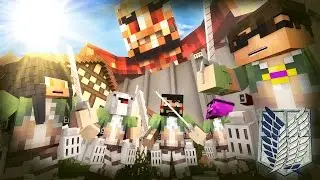 Minecraft ATTACK ON TITAN HIDE N SEEK!! /w Facecam