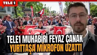 Yurttaşlar soluğu bugün Anıtkabir'de aldı! TELE1 Muhabiri Feyaz Çanak mikrofon tuttu