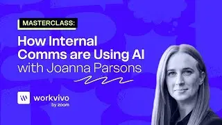AI for Internal Comms: What's Actually Happening | Joanna Parsons Masterclass