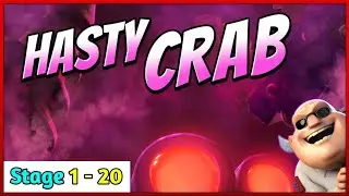 Hasty Mega Crab [2025] Stage 1-20 on Low Level Account | Boom Beach