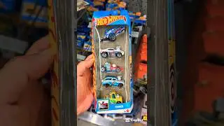 New Tooned 🚘 Hot Wheels 5-Pack #hotwheels #hotwheelscollector #matchboxcars #diecastcars #toys