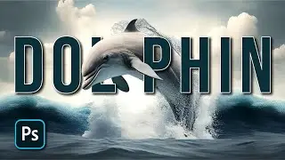 How to Create Text Masking Effect in Photoshop | 3D Text 02