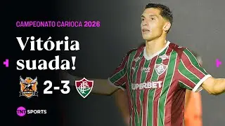 SERNA MARCA DUAS VEZES E CANOBBIO PERDE P&Ecirc;NALTI EM LANCE DE EXPULS&Atilde;O | NOVA IGUA&Ccedil;U 2X3 FLUMINENSE
