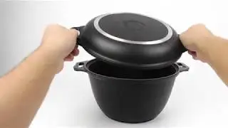 👉 Казан с крышкой-сковородой Kukmara (Кукмара) на 4 литра к44а