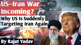 Trump Talks Peace, Moves Warships: Is America Preparing to Strike Iran? | Rajat Yadav