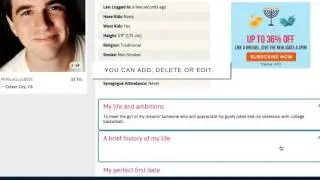How to Fill Out Your Profile on JDate.com