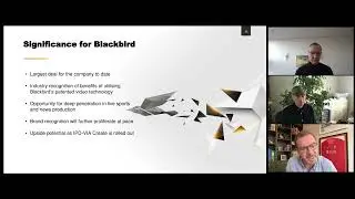 BLACKBIRD PLC - Investor Presentation
