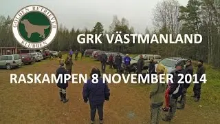 Retrieverkampen / Raskampen 2014-11-08 arrangerad av GRK Västmanland