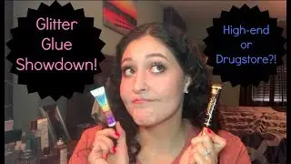 Product Showdown: Glitter Glue | High-end vs. Drugstore!