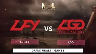 LGD.FY vs LGD | Game 3 | Mars Dota League 2017 | Grand Finals | Best of 5