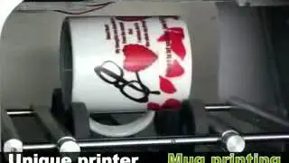 Qingdao Unique printer 3D MUG printer