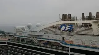Drone Footage of the Royal Princess Cruise ship, Cobh, Ireland