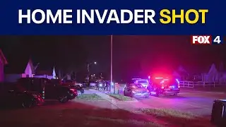 Fort Worth homeowner shoots alleged robber in home invasion