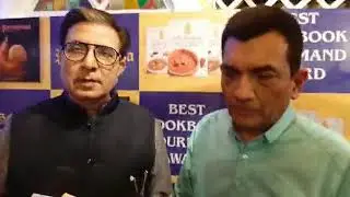 Chef #SanjeevKapoor at the 30th Anniversary Celebration of #GoaPortuguesa Restaurant with #SuhasAwch
