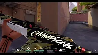 Champions vandal 2021 inspect and one tap | Valorant