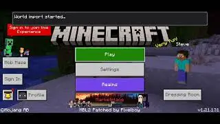 Tutorial memasang world minecraft#minecraft 