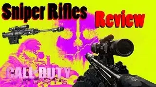 COD Ghosts Sniper Rifles Review - USR - L115 - LYNX - VKS