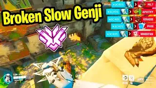 #1 NECROS New Broken Genji Meta is UNBEATABLE in Overwatch 2
