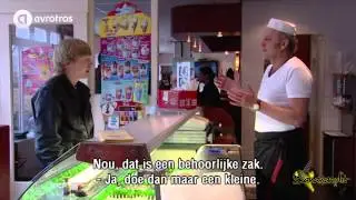 Bananasplit:  &eacute;&eacute;n frietje met
