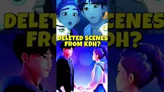 THERE WERE THREE DELETED KISS SCENES IN K-POP DEMON HUNTERS?#kpopdemonhunters #jinu #jinuxrumi #rumi
