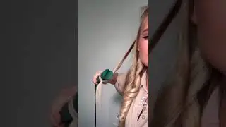 tuto de cette tiktokeuse pour faire les boucles #asmr #tuto #boucles #lisseur