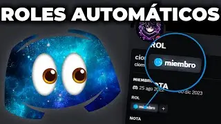 C&oacute;mo Crear Roles Autom&aacute;ticos en Discord con un Bot en 2025! 🤖
