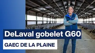 Témoignage nouveau gobelet DeLaval G60 au GAEC de la PLAINE