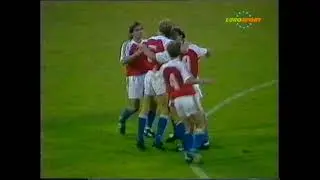 22/09/1992 World Cup Qualifier CZECHOSLOVAKIA v BELGIUM