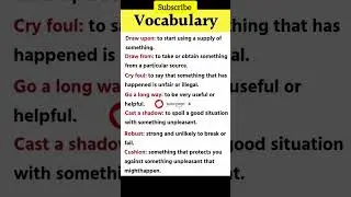 Daily IELTS Vocabulary Part -1 #Ieltsvocabulary #ieltsshorts #short #spokenenglish