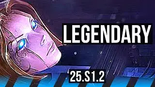 ORIANNA vs CASSIOPEIA (MID) | Rank 5 Ori, Legendary | NA Challenger | 25.S1.2