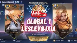 LIVE PUSH GLOBAL 1 LESLEY MMR 10K - Mobile Legends