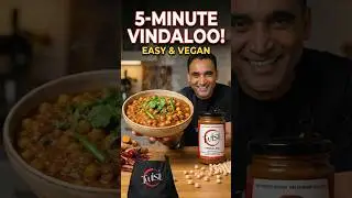 5-Minute Plant-Powered Dinner: Chickpea Vindaloo with Jeff Patel 🍛🔥