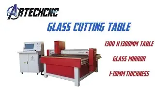 ART-1313G NC Glass Cutting Table Machine Cut Circle and Square