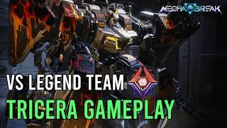 Intense Match! Tricera VS Legend Team - Mecha Break Gameplay