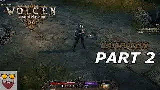 Let's Play Wolcen: Lords of Mayhem - Part 2: The Svriir Cave Network - Gameplay Walkthrough - Blind