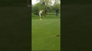 сыграйте лунку со мной! #гольф #гольфполе #golf #игрок #лунка #лето #девятка #девятка