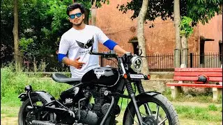 Royal Enfield modified | Bike Modification | Into Triumph | Bobber Style | Vampvideo |