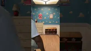 Andy's Room at lift - Toy Story #shorts  #toystory #disney