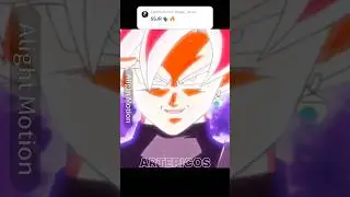 SSJR Goku Black edit (The Lost Soul Down X Lost Soul)