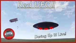 Red UFO Spotted during The Long Drive Live Ep 15!