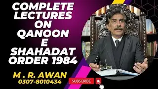 QSO,Preamble,objects,construction of documents,ete etc. Lecture. No. 1 by M.R.AWAN