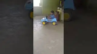 🥰Smile + Reverse! Akku driving toy car