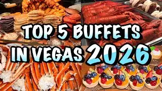 ТОП-5 буфетов в Лас-Вегасе на 2026 год | Морепродукты, стейки и многое другое!