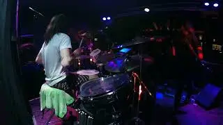 Drummer breaks 2 sticks in a row!!