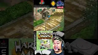 Harvest Moon Back to Nature - PS1 | PSOne | PlayStation 1 #retrogameshorts #ps1 #psone #playstation1