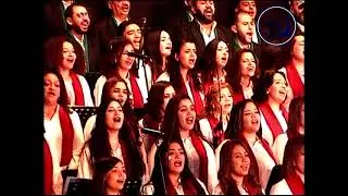 ترنيمة Gloria  كورال ام النور- العذراء الدقى - حفل الميلاد 2024