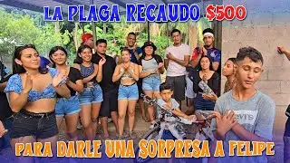 LA PLAGA le tiene un gran aprecio a FELIPE, tanto que le recaudaron  $500 para una sorpresa 🎉